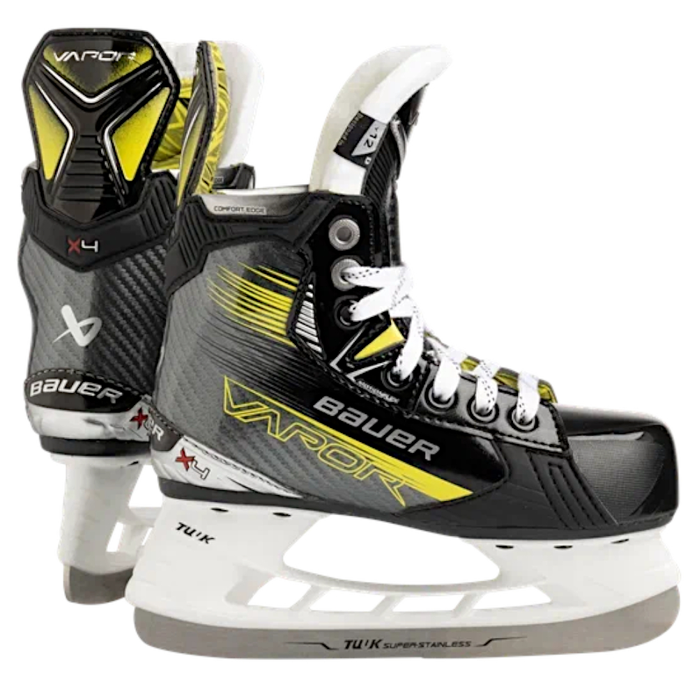 

Коньки хоккейные Bauer Vapor X4 YTH S23, черный, размер 13.5 D, Vapor X4 YTH S23