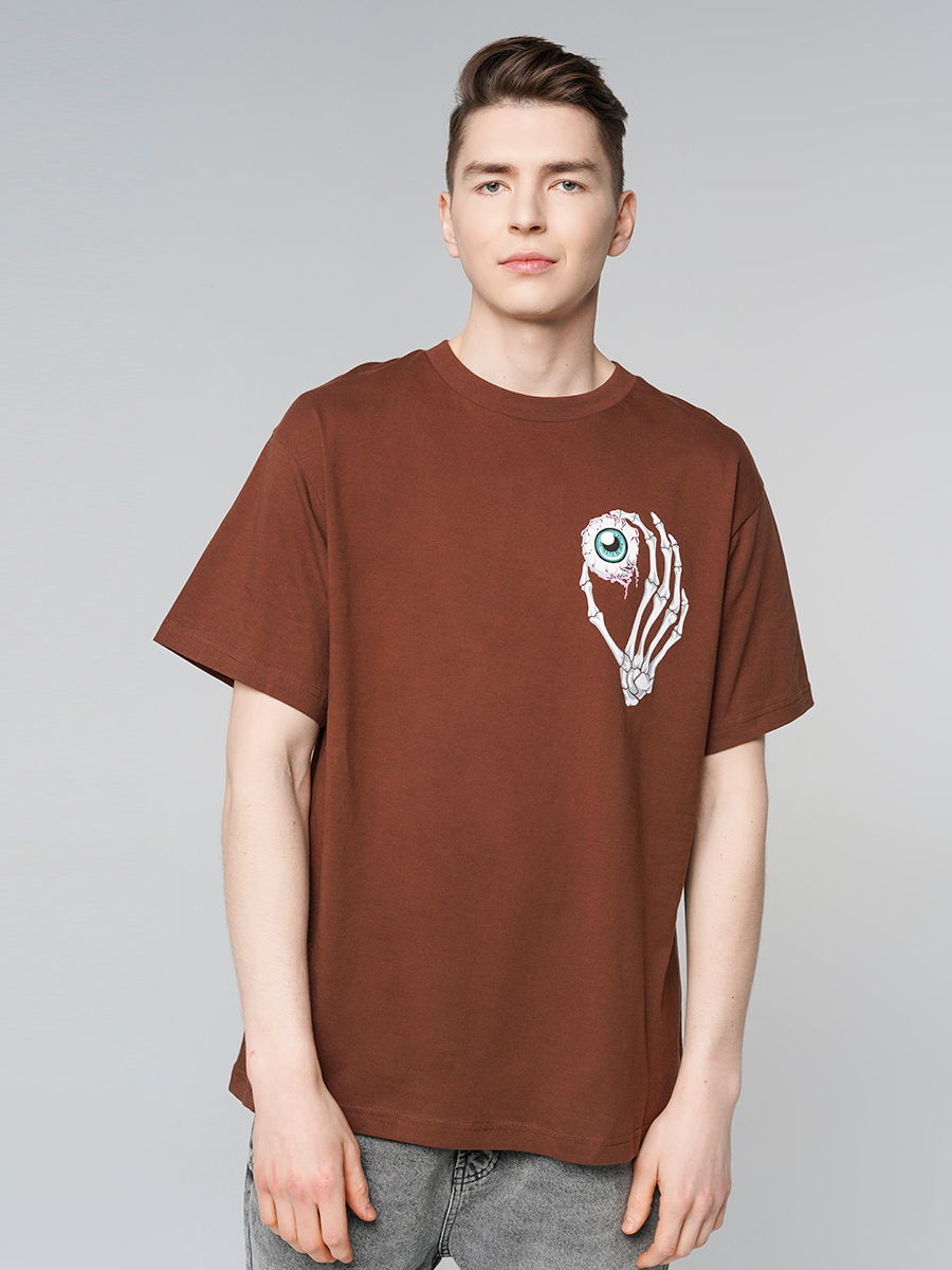 

Футболка мужская ТВОЕ 90571 коричневая XL, 90571