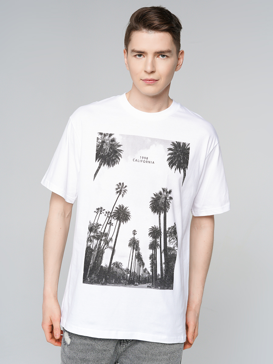 

Футболка мужская ТВОЕ 90588 белая XXL, 90588