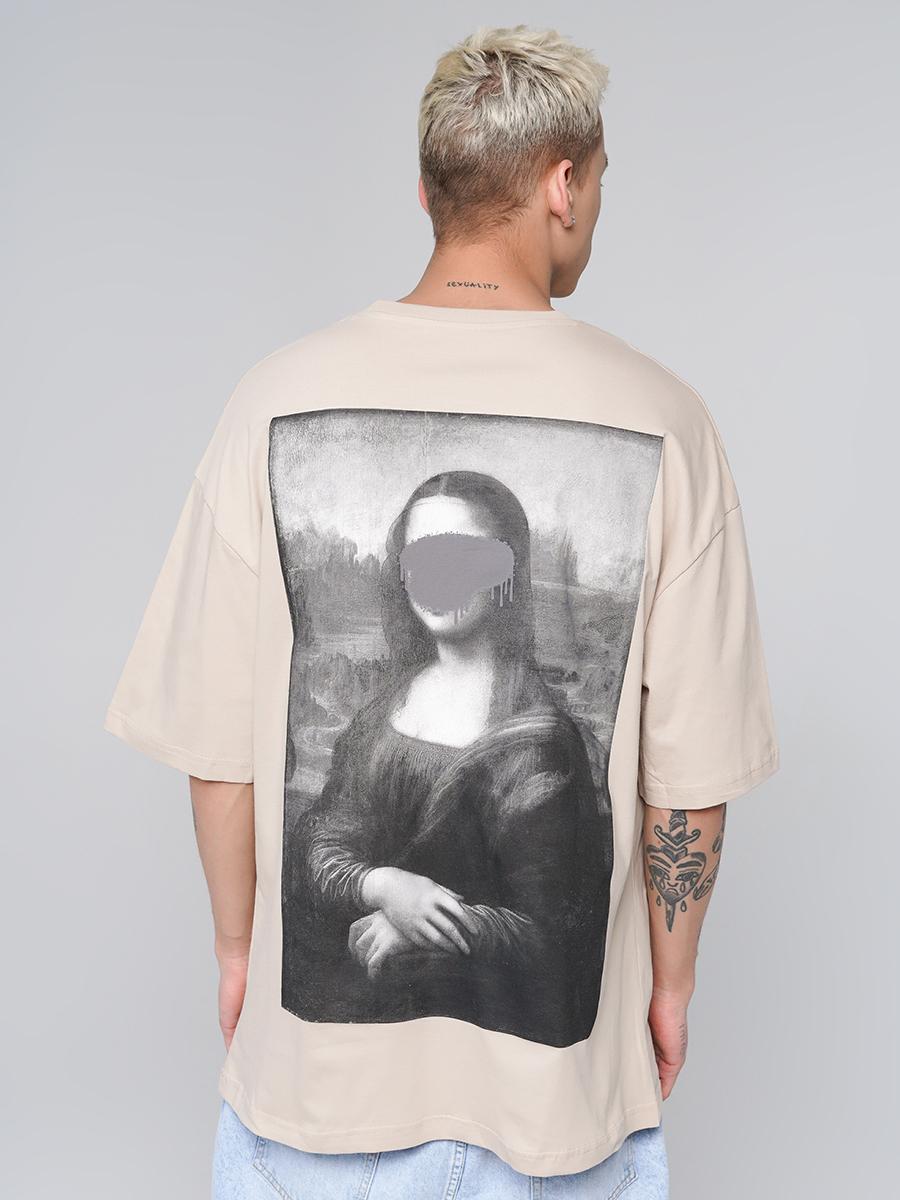 

Футболка мужская ТВОЕ 90531 бежевая XXL, 90531