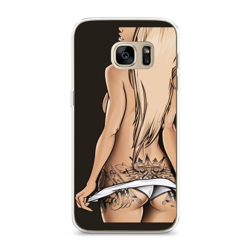 

Чехол на Samsung Galaxy S7 edge "Обнаженная девушка", 24650-6