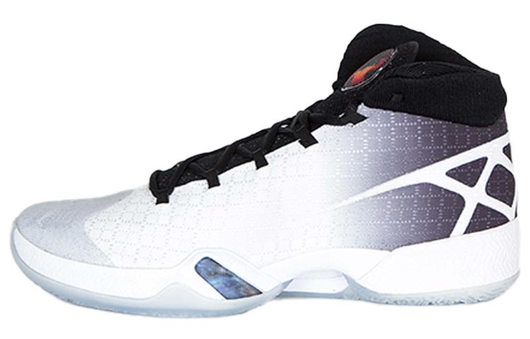

Кроссовки унисекс Jordan Air Jordan 30 White Black белые 44.5 EU, Белый, Air Jordan 30 White Black