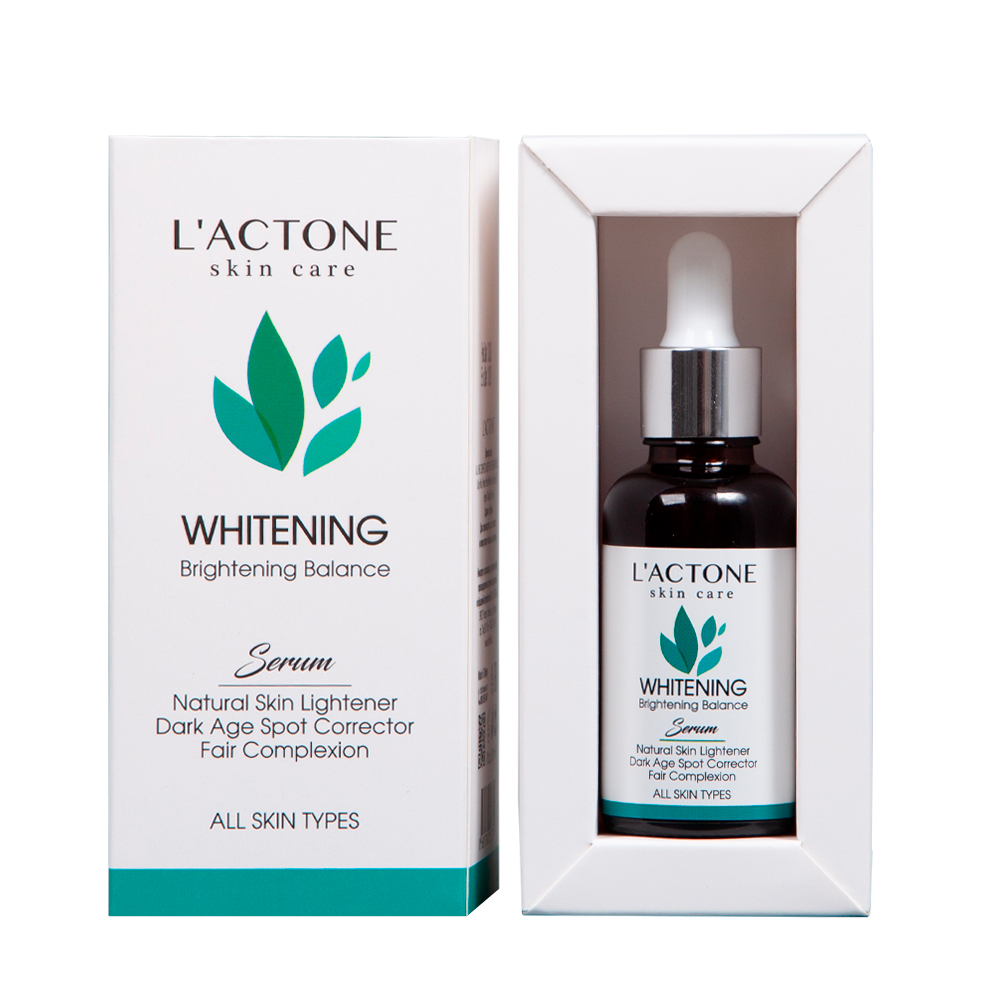 Сыворотка для лица L'ACTONE WHITENING 30 мл сыворотка отбеливающая для зубов lanbena teeth whitening essence 10 мл