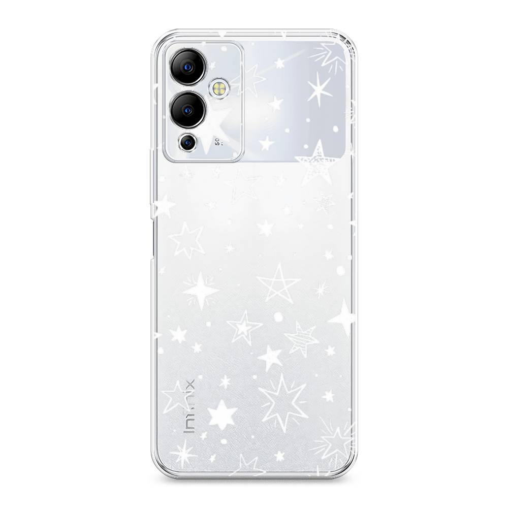 

Чехол Awog на Infinix Note 12i "Звездочки графика белая", 3102050-7