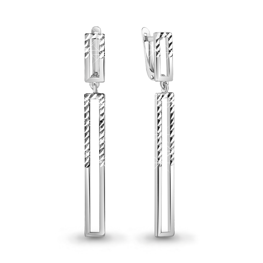 

Серьги из серебра Aquamarine Aquamarine 34033_925_р, 34033_925_р