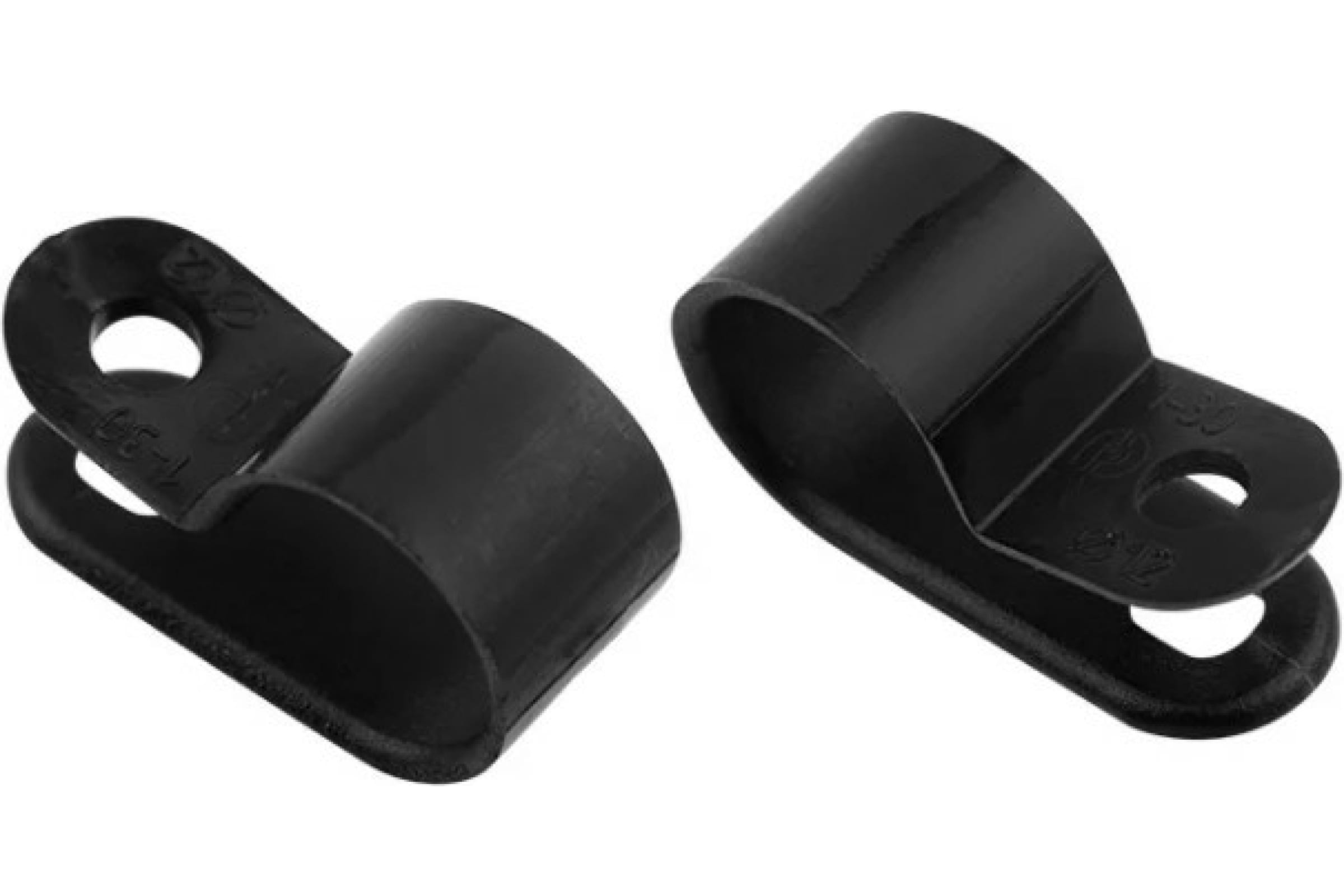 фото Rexant кабельная скоба под винт 9 мм, черная, упаковка 50 шт. 07-4409-1