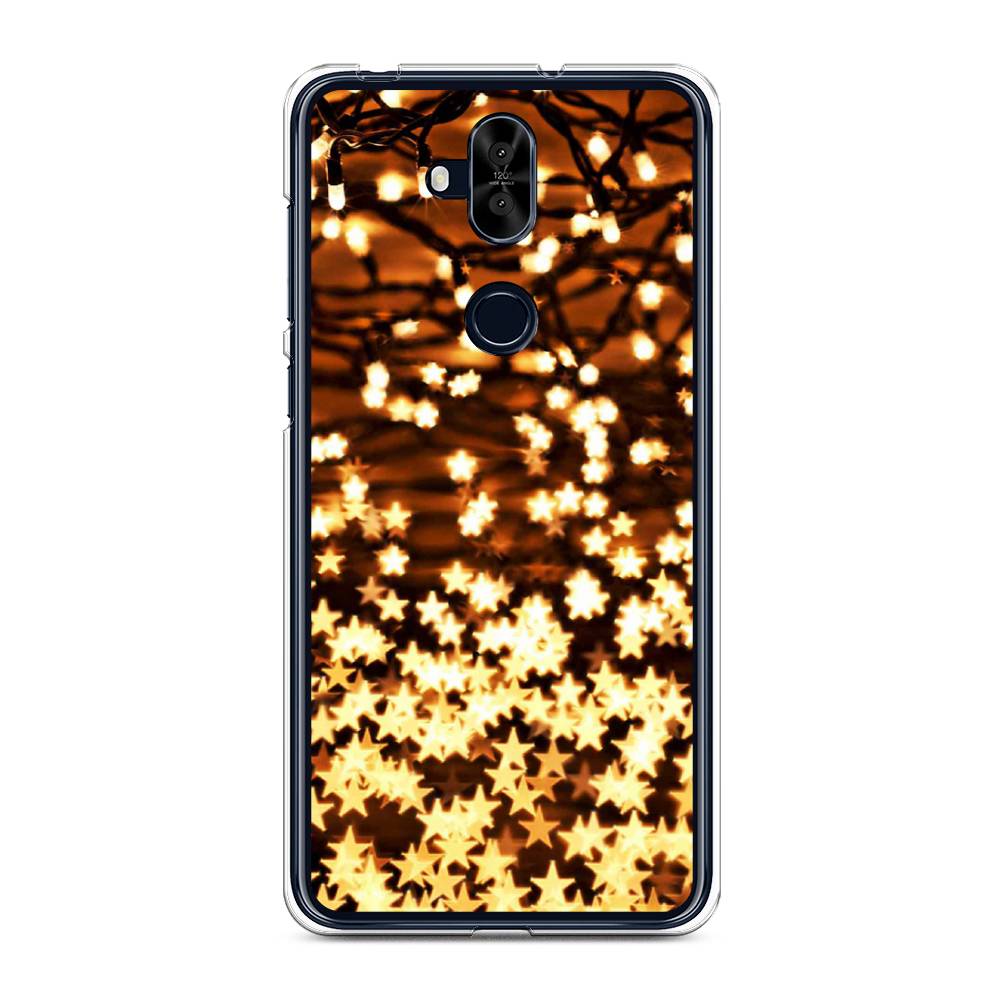 

Чехол для Asus Zenfone 5 Lite (ZC600KL) "Новогодняя гирлянда", 43150-5