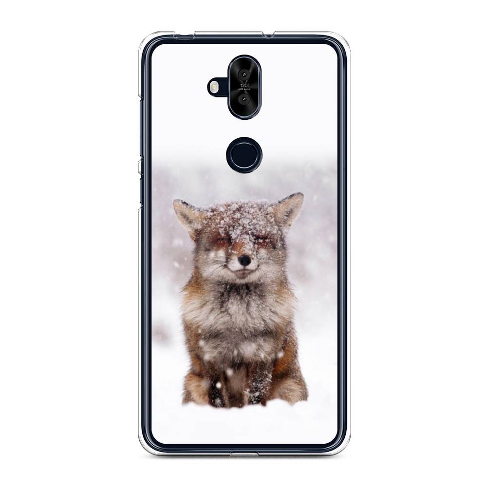 

Чехол для Asus Zenfone 5 Lite (ZC600KL) "Зимняя лиса", 43150-1