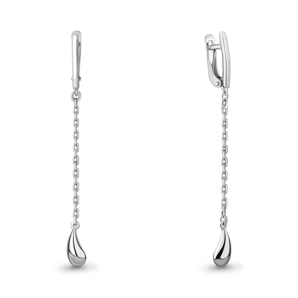 

Серьги из серебра Aquamarine Aquamarine 34001_925_р, 34001_925_р