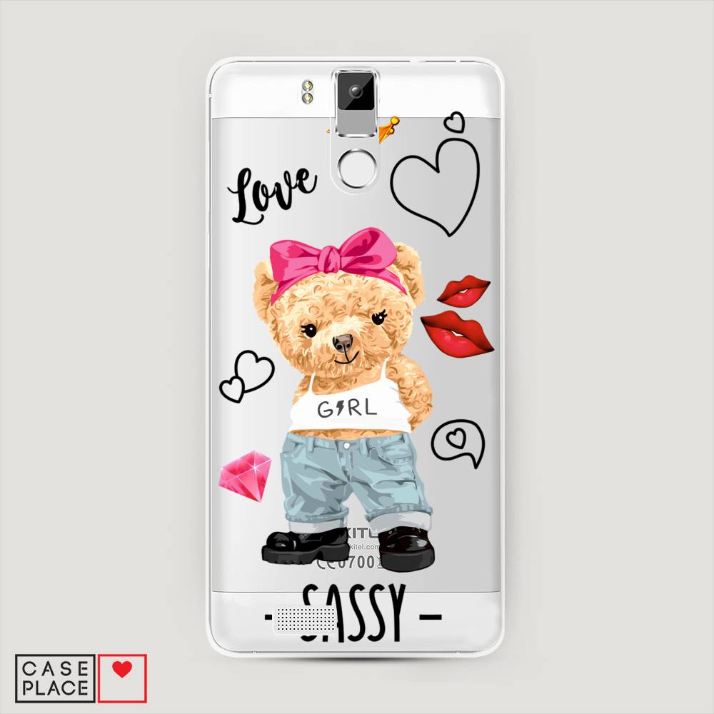 

Чехол на Oukitel K6000 Pro "Sugar Mommy", Голубой;белый;розовый, 230150-6