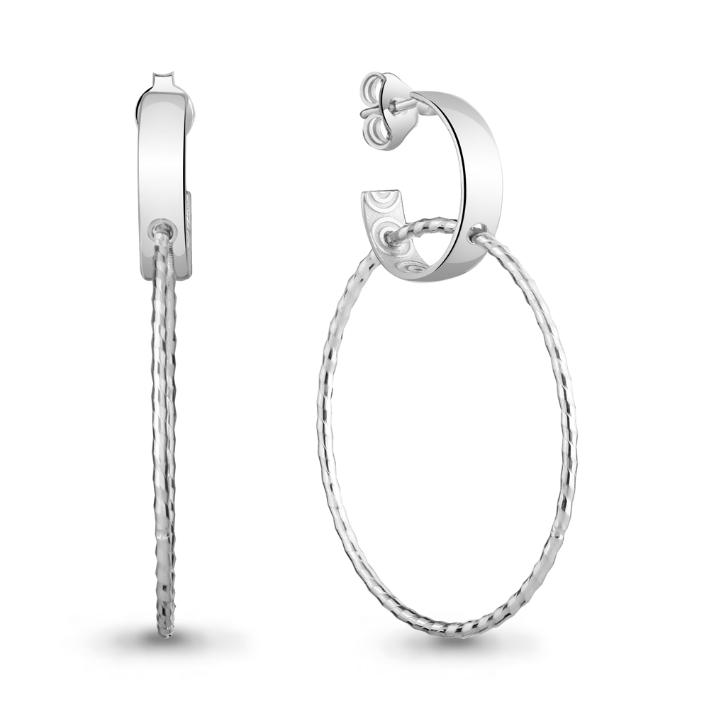 

Серьги из серебра Aquamarine Aquamarine 33959_925_р, 33959_925_р
