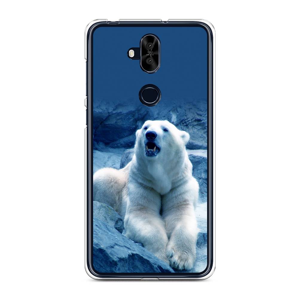 

Чехол для Asus Zenfone 5 Lite (ZC600KL) "Белый медведь", 43150-1