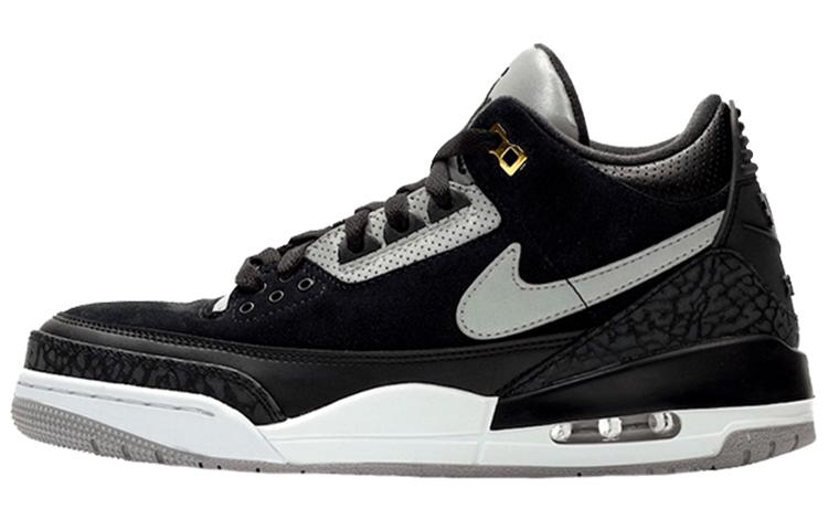 

Кеды унисекс Jordan Air Jordan 3 tinker черные 40.5 EU, Черный, Air Jordan 3 tinker