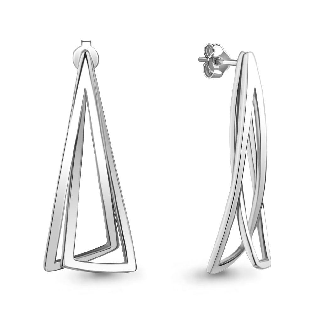 

Серьги из серебра Aquamarine Aquamarine 33910_925_р, 33910_925_р