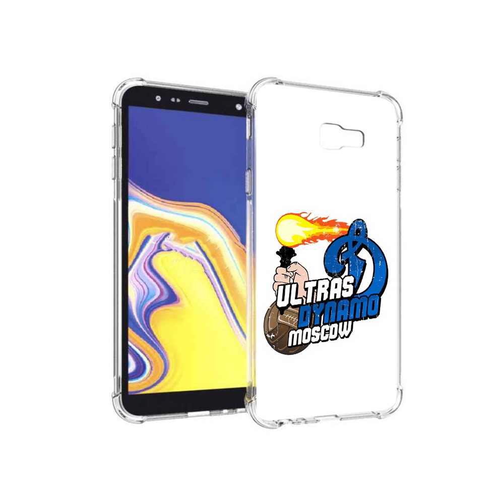 

Чехол MyPads Tocco для Samsung Galaxy J4+ (2018) ФК Динамо (PT118081.545.177), Прозрачный, Tocco