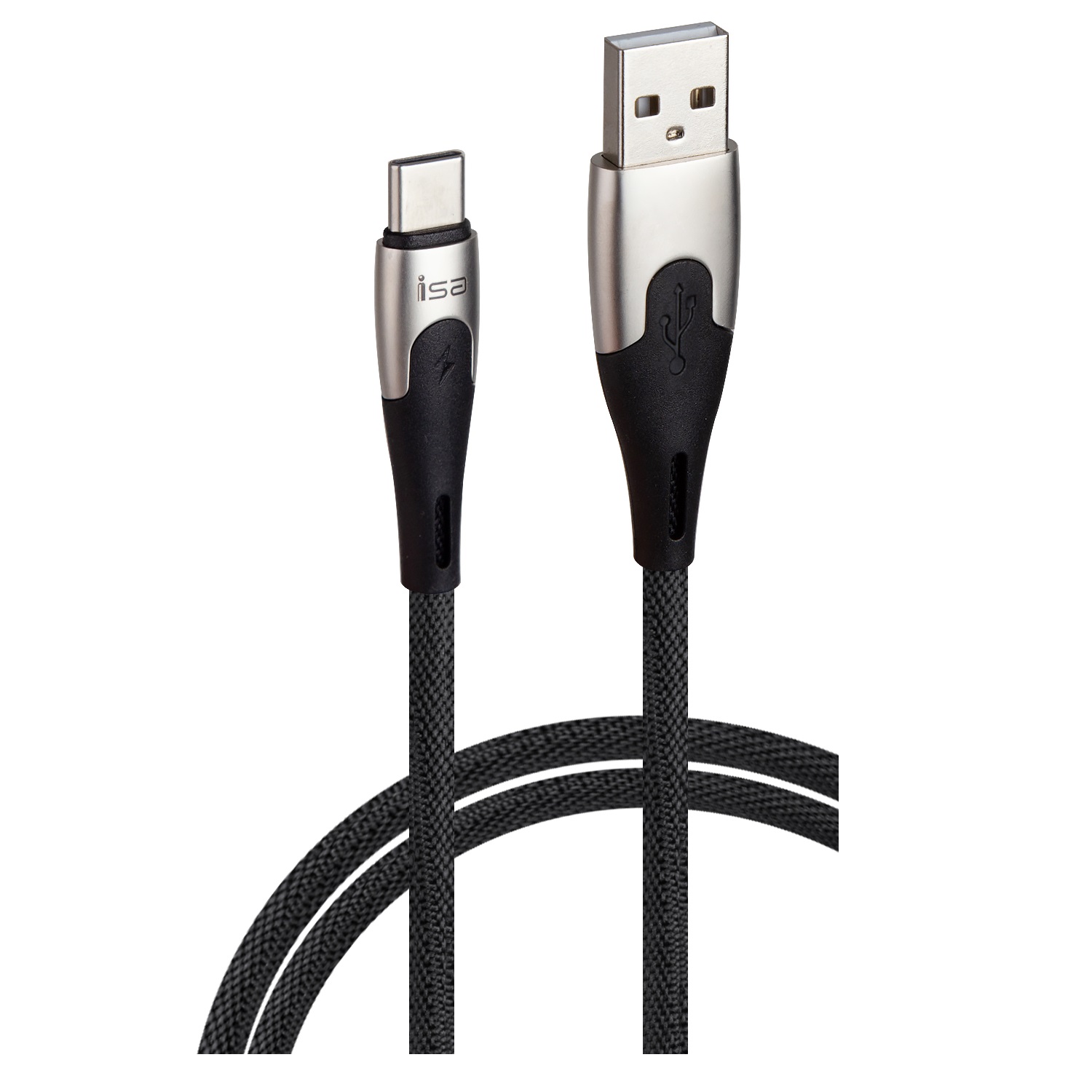 Кабель USB TYPE-C U58 Core 1.2м ISA S21 (IS115324)