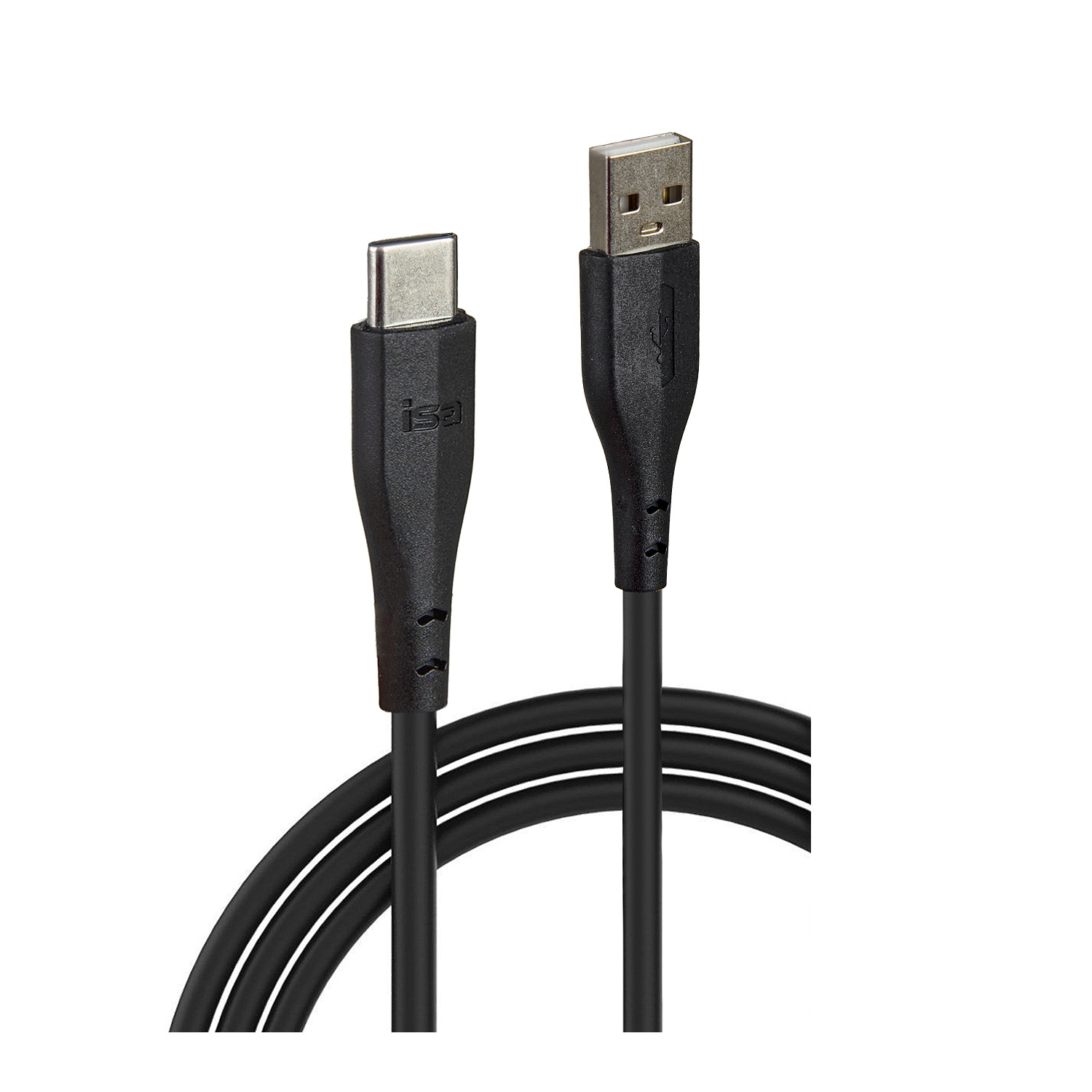 Кабель USB Type-C 1m 5V 2A X7 ISA черный (IS111903)