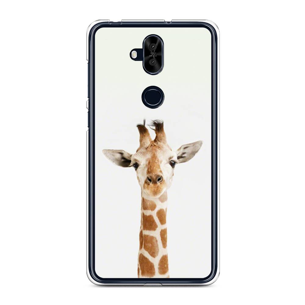 

Чехол для Asus Zenfone 5 Lite (ZC600KL) "Любопытный жираф", 43150-1