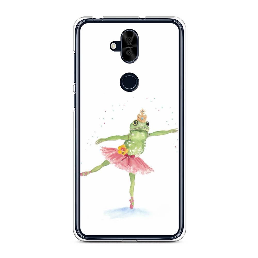 

Чехол для Asus Zenfone 5 Lite (ZC600KL) "Лягушка-балерина", 43150-4