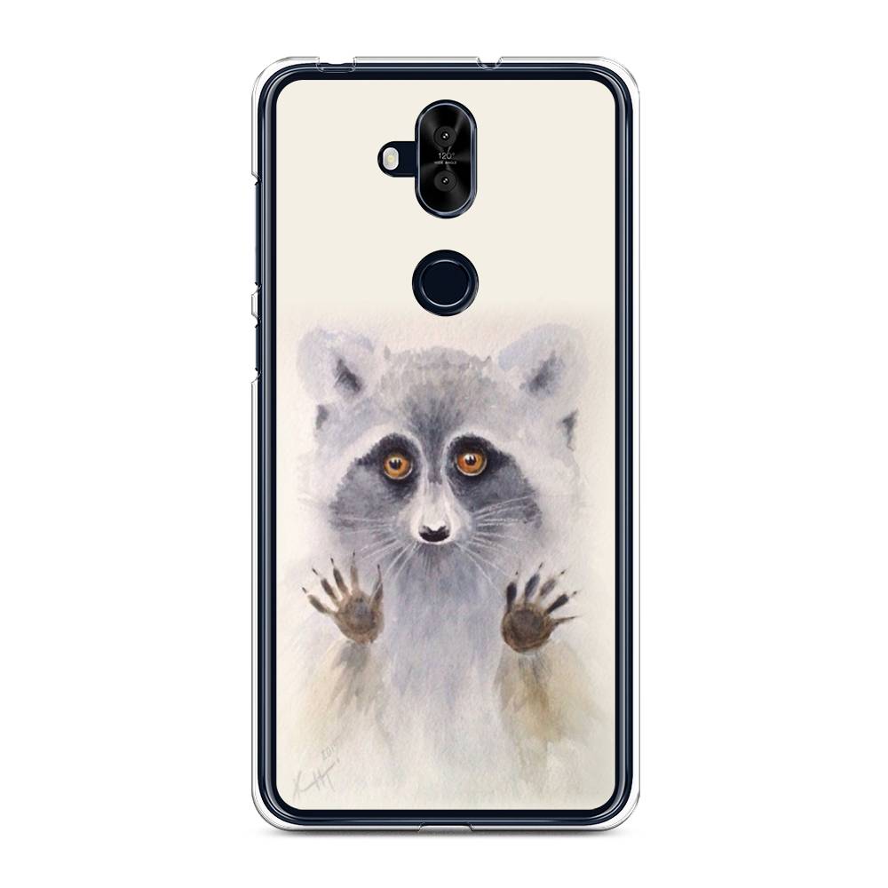 

Чехол для Asus Zenfone 5 Lite (ZC600KL) "Енот за стеклом", 43150-4