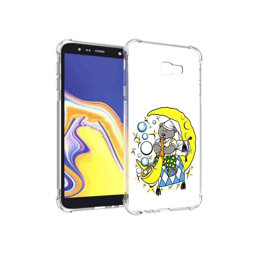 

Чехол MyPads Tocco для Samsung Galaxy J4+ (2018) Сырная луна (PT118081.545.167), Прозрачный, Tocco