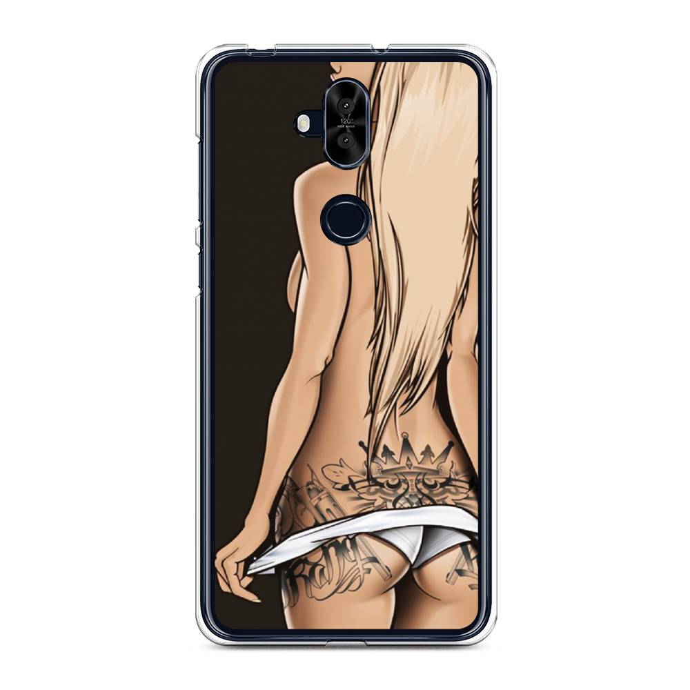 

Чехол для Asus Zenfone 5 Lite (ZC600KL) "Обнаженная девушка", 43150-6