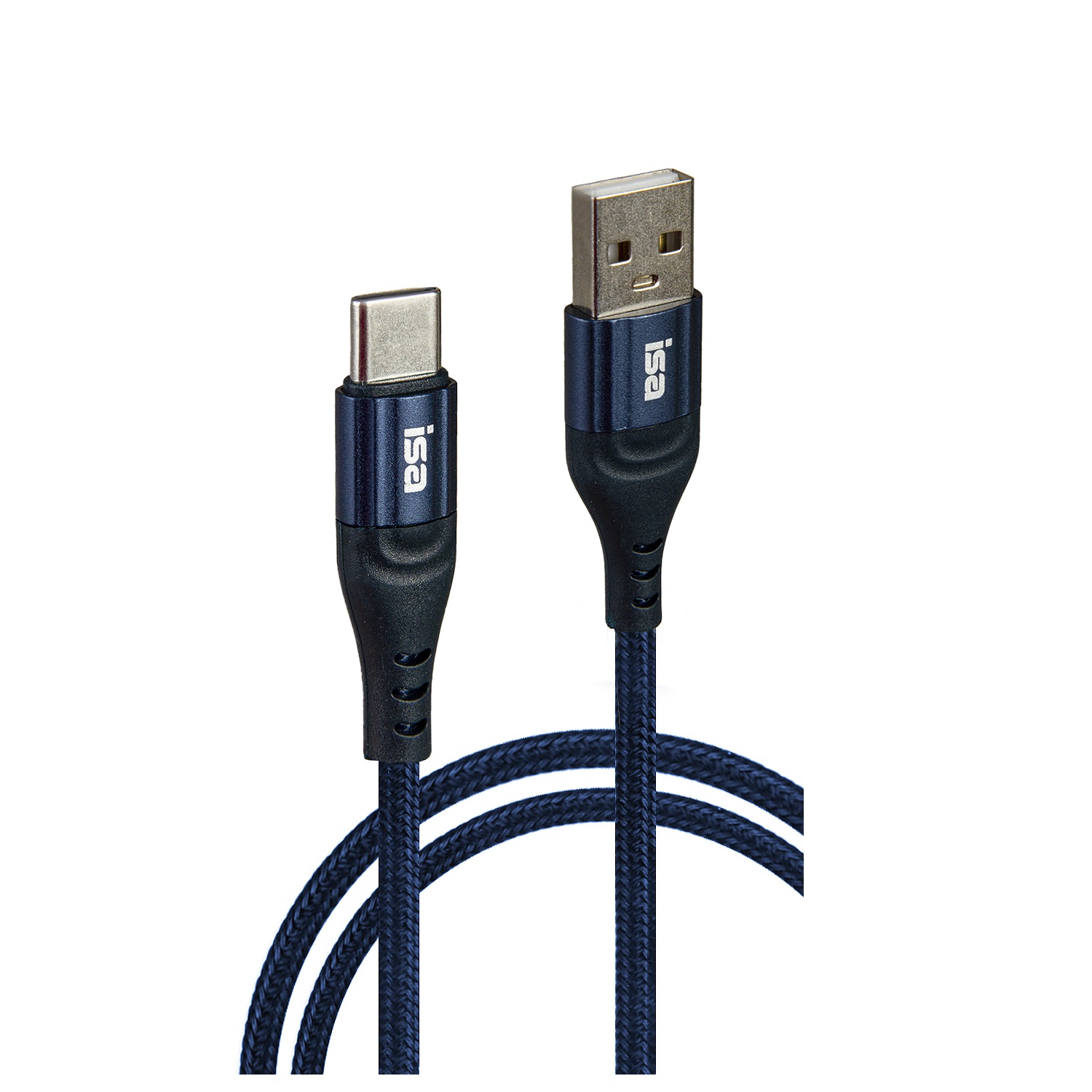 Кабель USB Type-C 1m 5V 2A BX-2 ISA темно-синий (IS111885)