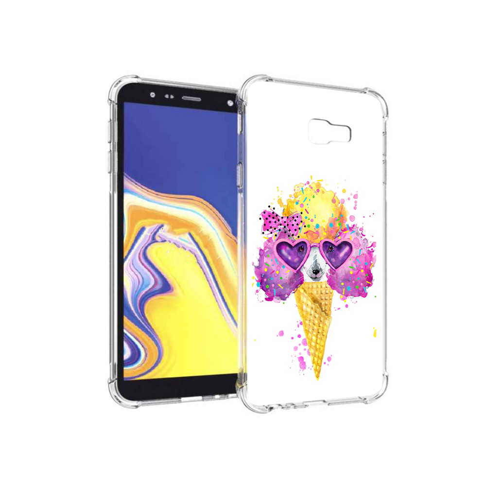 

Чехол MyPads Tocco для Samsung Galaxy J4+ (2018) Рожок (PT118081.545.146), Прозрачный, Tocco