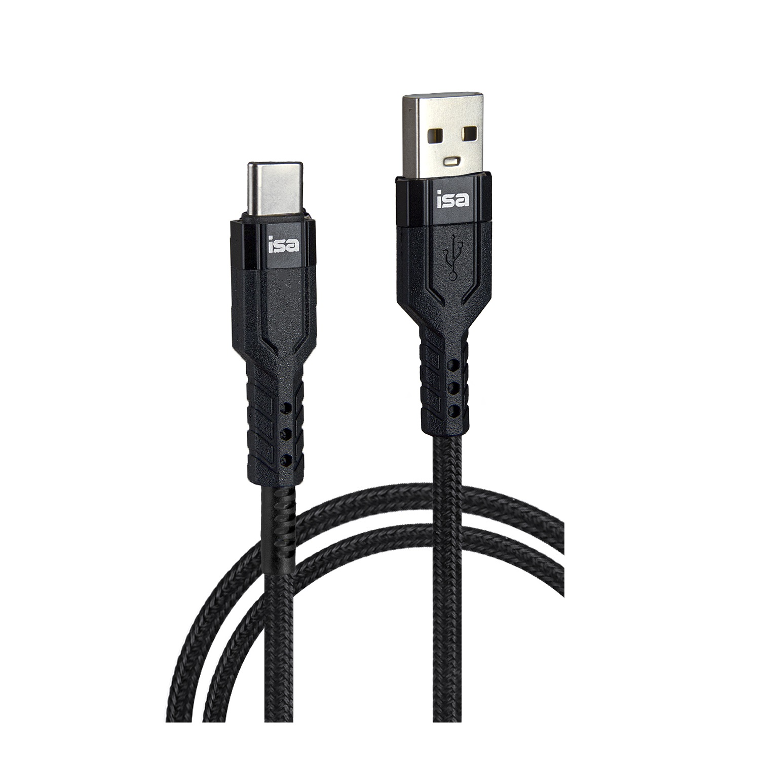 Кабель USB Type-C 1m 5V 2A BX-8 ISA черный (IS111901)