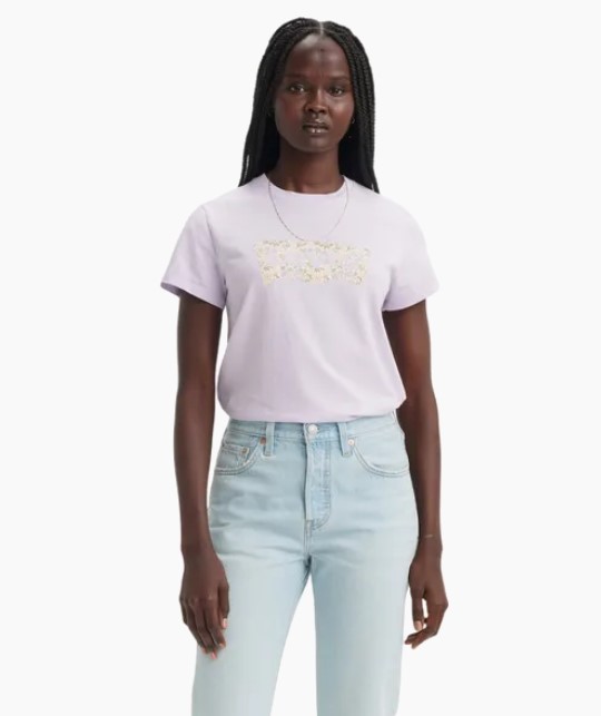 Футболка женская Levis The Perfect Tee 17369-2756 фиолетовая XL 3190₽