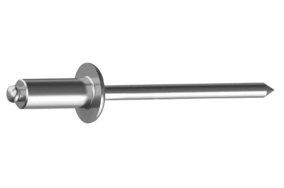 Вытяжная заклепка STARFIX 4,0x12 мм, алюминий-сталь, цинк, 200 шт. SMP2-34332-200