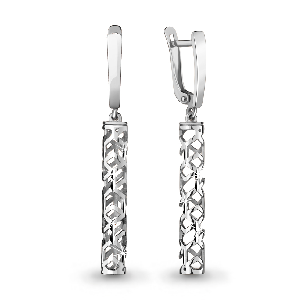 

Серьги из серебра Aquamarine Aquamarine 33797_925_р, 33797_925_р