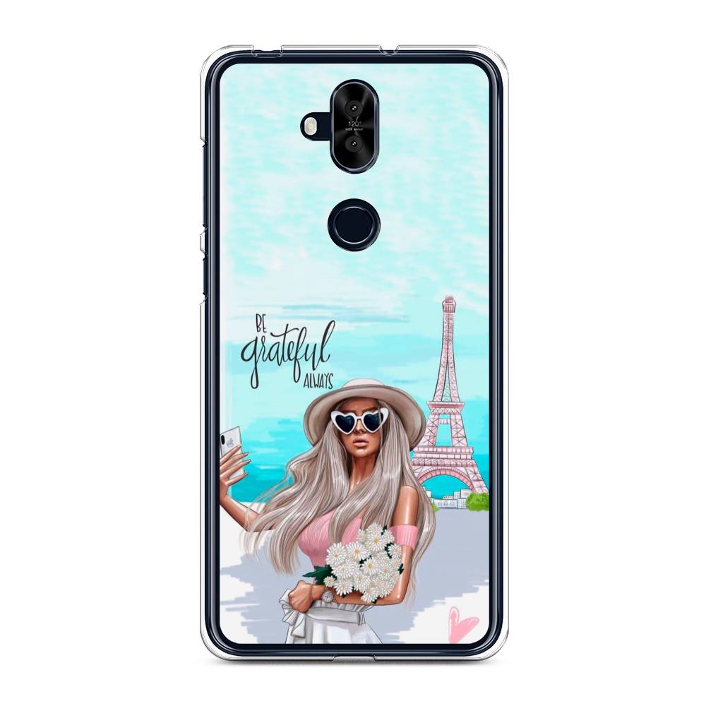 

Чехол для Asus Zenfone 5 Lite (ZC600KL) "Селфи Париж", 43150-6