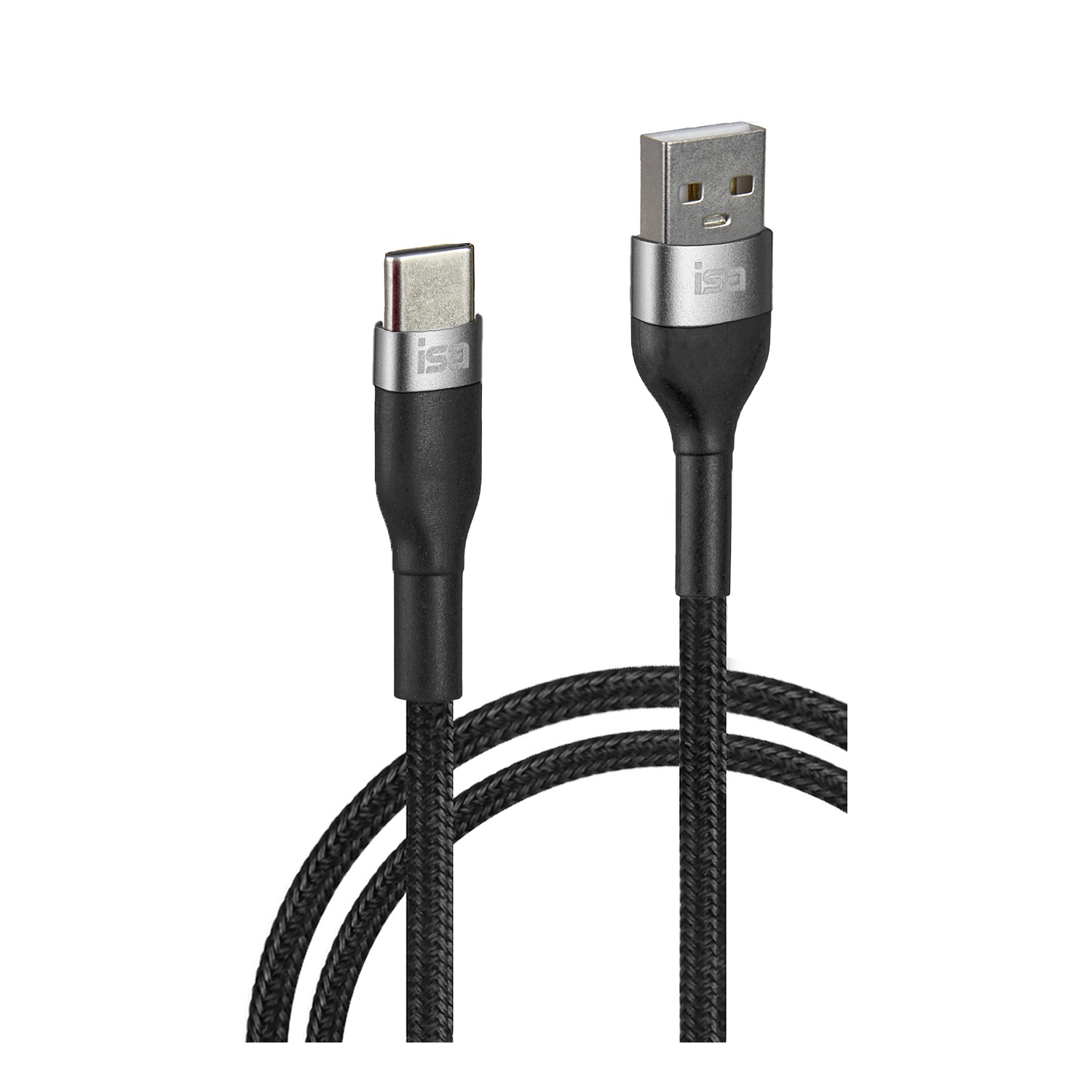 Кабель USB Type-C 1m 5V 2A BX-5 ISA черно-серый (IS111892)