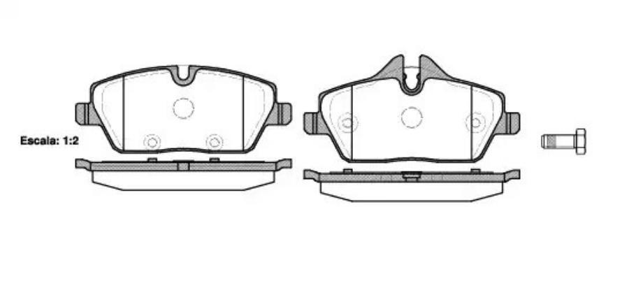 

Колодки Дисковые П Bmw E87 1.6i/1.8d 04> Remsa 1131 10 =Fdb1747=Gdb1611 [34116767143]