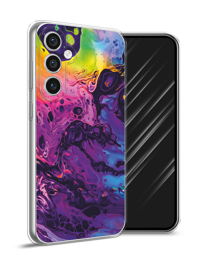 

Чехол Awog на Samsung Galaxy S23 FE 5G "ACID fluid", Бордовый, 2108450-1