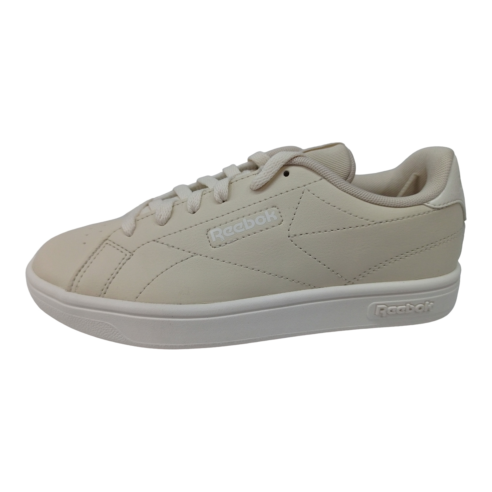 

Кеды женские Reebok Court Clean 100202608 бежевые 37 EU, Бежевый, Court Clean