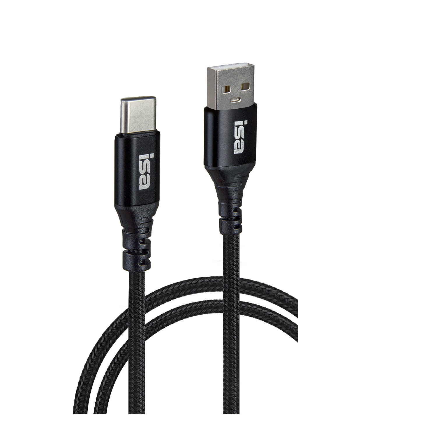 Кабель USB Type-C 1m 5V 2A BX-4 ISA черный (IS111889)