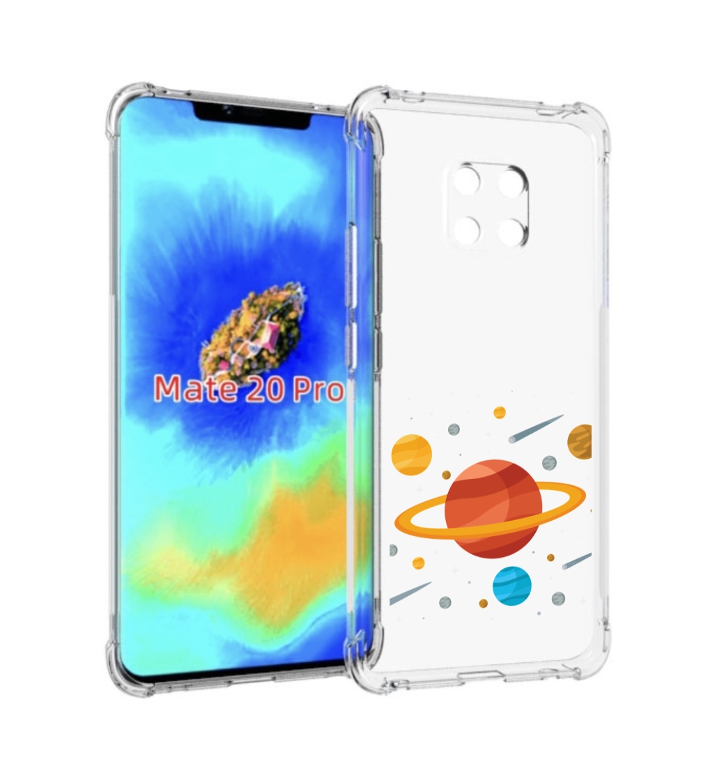 

Чехол MyPads Планета-Сатурн для Huawei Mate 20 Pro/Mate 20 RS 6.39, Прозрачный, Tocco