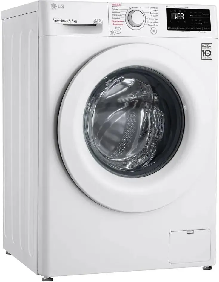 

Стиральная машина LG F2V3GS3W белый, F2V3GS3W