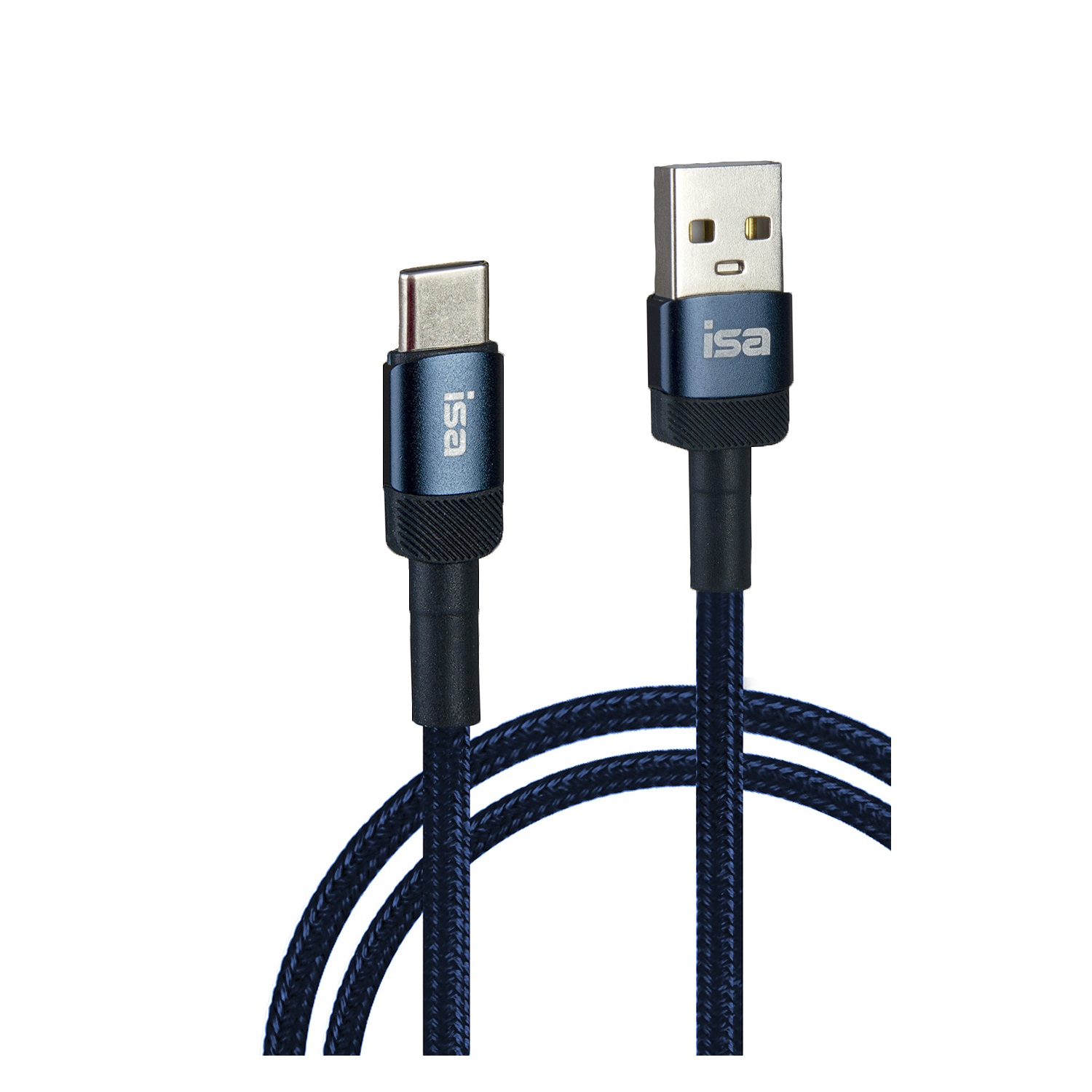 Кабель USB Type-C 1m 5V 2A BX-3 ISA синий (IS111886)