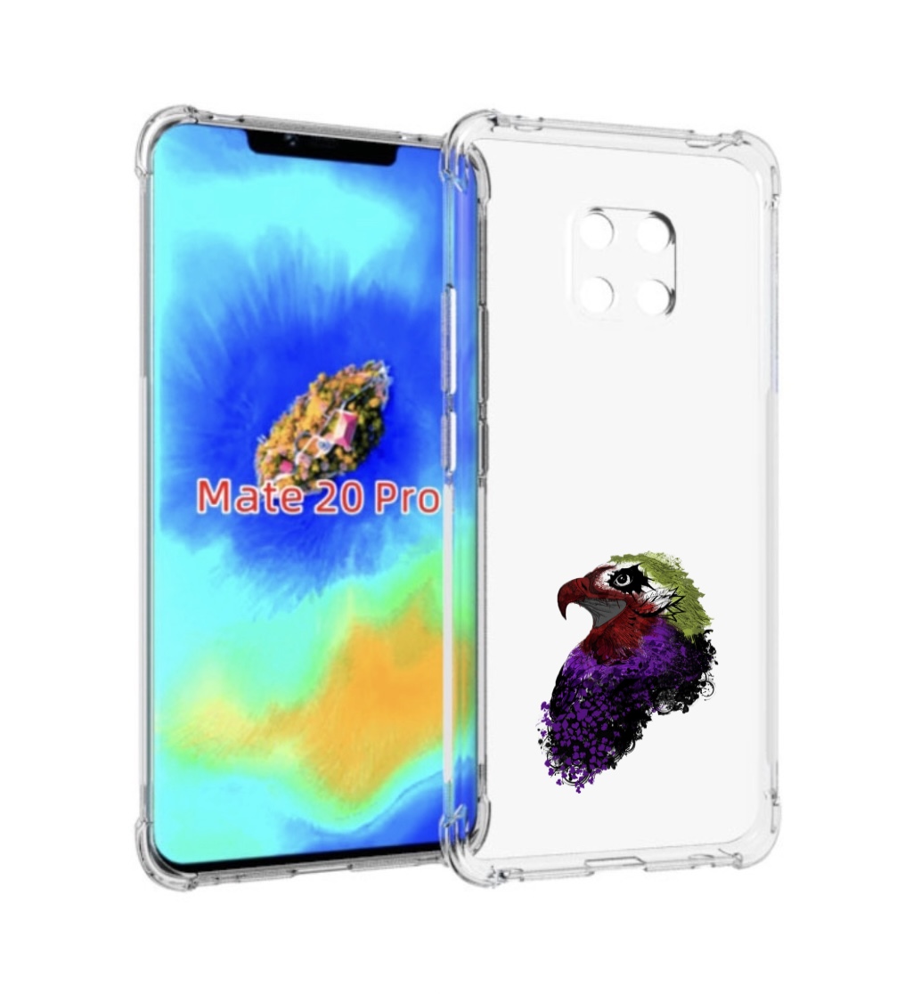 

Чехол MyPads Орел для Huawei Mate 20 Pro/Mate 20 RS 6.39, Прозрачный, Tocco