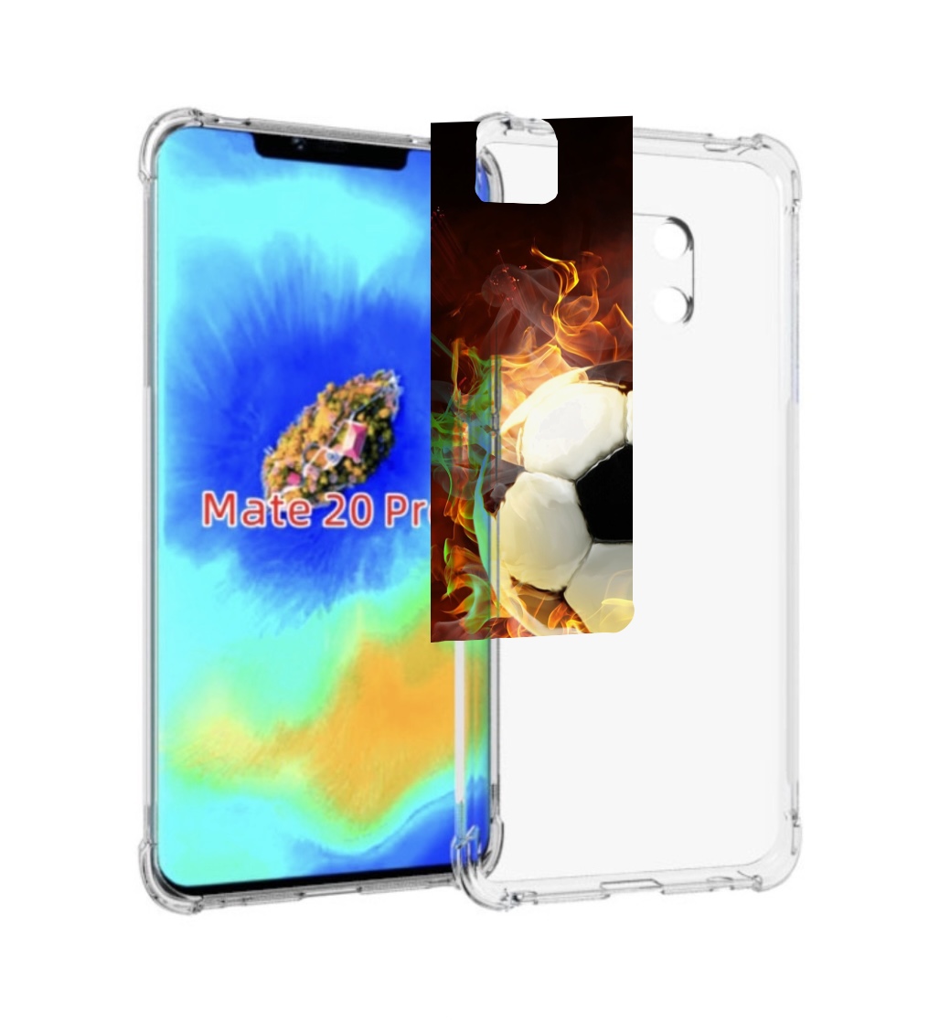 

Чехол MyPads Огненный-мяч для Huawei Mate 20 Pro/Mate 20 RS 6.39, Прозрачный, Tocco