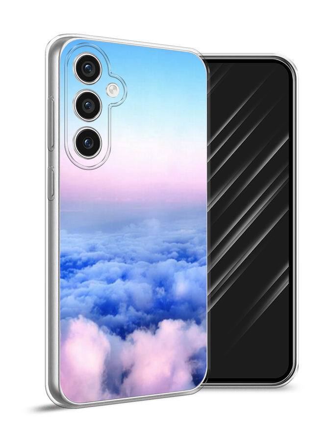 

Чехол Awog на Samsung Galaxy S23 FE 5G "Облака", Голубой;розовый;бирюзовый, 2108450-1