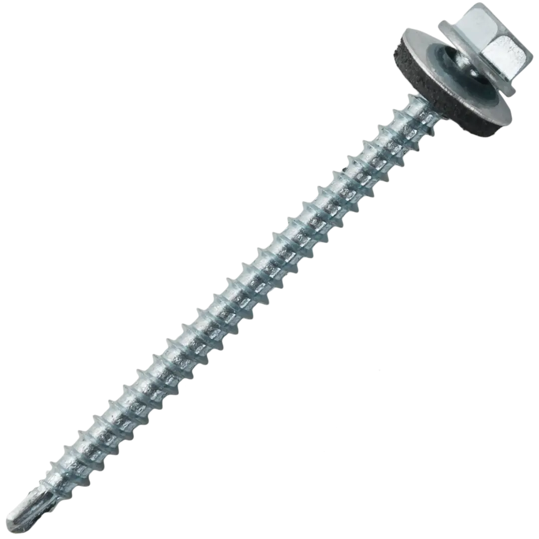 

Кровельные саморезы STANDERS 4.8x65 сверлоконечные оцинкованные, 50 шт.,