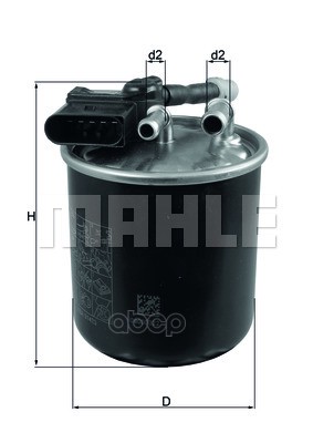 Фильтр топливный Mahle/Knecht KL913