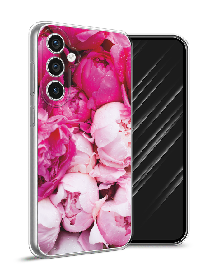 

Чехол Awog на Samsung Galaxy S23 FE 5G "Пионы розово-белые", Белый;розовый, 2108450-1