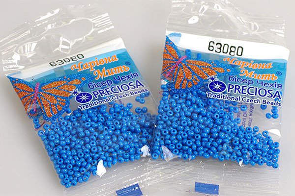 

PRECIOSA 10/0, голубой глянцевый, упаковка 5 г, 10/0, голубой глянцевый, упаковка 5 г