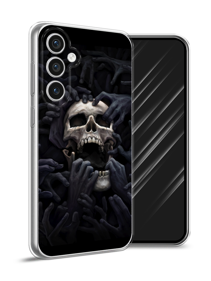 

Чехол Awog на Samsung Galaxy S23 FE 5G "Череп 29", Черный;серый, 2108450-1