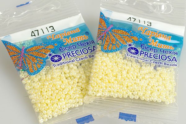 

Бисер Preciosa Чехия цвет 47113, 5 г, Желтый, цвет 47113, 5 г